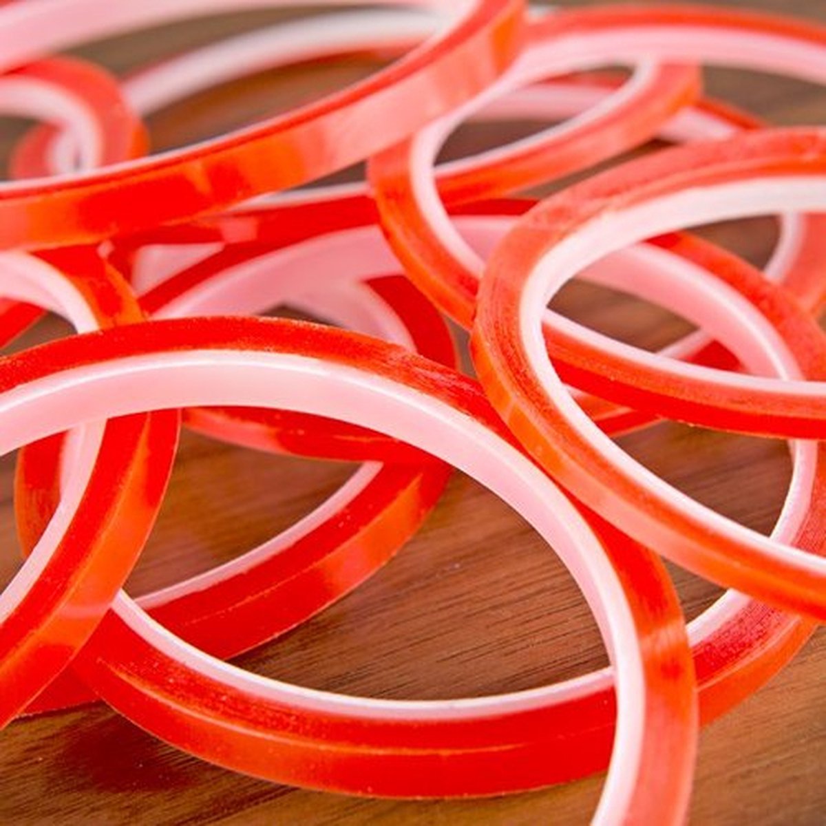 XST004 - Nellie Snellen - extra sticky tape - dubbelzijdig klevend plakband - 10 meter - 3 mm - smal